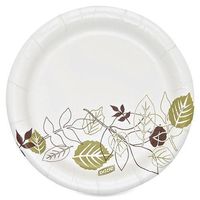 Dixie Paper Plate, 5-7/8", Med Weight, 125/PK, Floral Design (SXP6WSPK)