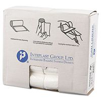 16 Gallon High Density Can Liner, 6 Micron in Clear, 50/Roll