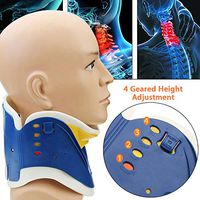 JM-D Medical Neck Cervical Traction Device, Cervical Collar Correction Protect Traction Device for Home Traction Spine Alignment - Neck & Shoulder Pain Relief