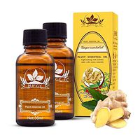 Mystery&Melody Ginger Oil, Ginger Essential Oil, Spa Massage Oils, Plant Essential Oil, 100% Pure Natural Lymphatic Drainage Ginger Essential Oil