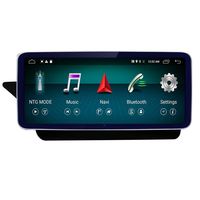 10.25" Round Corner Car Touch Screen, 4GB RAM,64GB ROM 1920 x 720 Resolution Blu-ray HD Car Radio Bluetooth GPS Navigation WiFi Head Unit Screen for Mercedes Benz E 2009-2014 NTG4.X