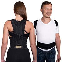 Back Brace Unisex- Back Support Belt for Old and Young- Posture Corrector for Work/Normal Life- Ease Back Neck Shoulder Pain- Minimize Hunchback Scoliosis Sciatica Slipped Discs herniated disc(S)
