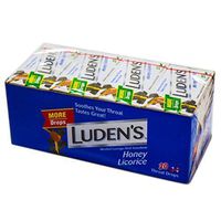 Ludens Honey Licorice Throat Drops - 20 Drops (Pack of 20) by Ludens