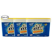 Oxy Clean Stain Remover (64 Loads) (Pack of 3)
