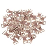 Milisten 50pcs Elastic Bandage Clips Stretch Metal Clasps for Various Types Bandages