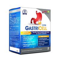 GASTRICELL - Targets The Root Cause of Recurring Gastric Problems, Natural Defence Against Gastric Distress – Eliminate H. Pylori, Relieve Acid Reflux and Heartburn, Regulate Gastric Acid - 30 sachets