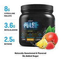Legion Pulse, Best Caffeine Free Natural Pre Workout Supplement for Women and Men – Powerful Nitric Oxide Booster, Non Stimulant Beta Alanine, Citrulline and Alpha GPC, (Caffeine Free Tropical Punch)