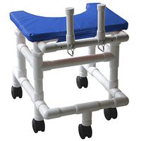 MJM International 450-PED Platform Walker, Royal Blue/Forest Green/Mauve, 100 fl oz, 30" Height x 25" Length x 18" Width