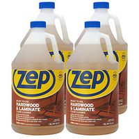 Zep Hardwood & Laminate Floor Cleaner 128 Ounce ZUHLF128 (Case of 4) Pro Grade Formula