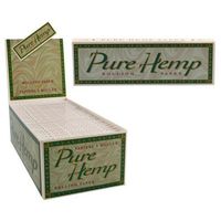 Pure Hemp Rolling Papers Sw 50 Leaves Unflavored Pack Of 50