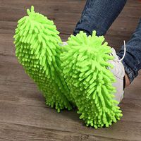 Makalar New Home Multifunctional Shoe Cleaning Mop Covers Cleaning Foot Socks Lazy Shoes Floor Slippers Chin Strips