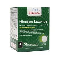 Walgreens Nicotine Lozenge, 4mg, Mint, 72 ea