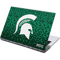 Skinit Decal Laptop Skin for Yoga 910 2-in-1 14in Touch-Screen - Officially Licensed College Michigan State Spartans Digital Pixels Design