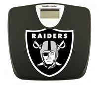 Black Finish Digital Scale Featuring Your Favorite Football Team Logo (Raiders)