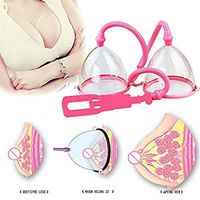 Female 2 Cups Breast Enlarge System Health Care Chest Stimulate Enhancement Massager