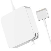 Mac Book Air Charger, 45w Magsafe 2 T-Tip Connector Power Adapter Charger for Mac Book Air 11 inch and 13 inch (for Mac Book Air Released After Mid 2012)