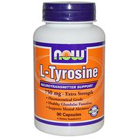 Now Foods: L-Tyrosine Neurotransmitter Support 750 mg, 90 Caps (2 pack)