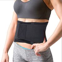 Thx4COPPER Post partum Compression Belly Belt - Women Weight Loss Back Support for Backache, Sciatica, Hernia, Spasms- Adjustable Sauna Sweat Band for Pain Relief, Spine Straight and Safe