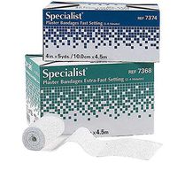 BSN Specialist Plaster of Paris Bandages, Fast, Blue, 5" x 5 yds, 12/bx