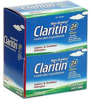 Claritin Non-drowsy Indoor & Outdoor Allergies 24 Hour Relief - 25 of 1-count Pouches