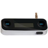 1 - 1639 Smart Tune FM Transmitter, Compatible with iPad(R)/iPhone(R)/iPod(R), smartphones, MP3 players & any audio device with a 3.5mm audio jack, Works at home or in the car, ISOUND-1639