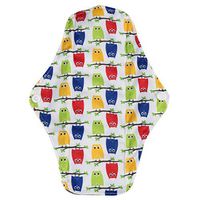 Reusable Menstrual Pads, Bestpriceam S/M/L Random Pattern Reusable Bamboo Cloth Washable Menstrual Pad Mama Sanitary (S, Yellow)