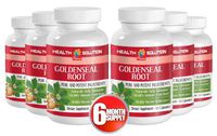 Goldenseal Root herb - GOLDENSEAL Root Extract - Prevent The Growth of Bacteria (6 Bottles)