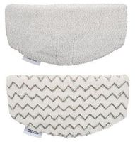 BISSELL PowerFresh Steam Mop Pads (2 pk) with Fragrance Discs (4 ct), New OEM Part, 5938, DESIGN 1, White