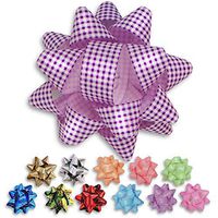 NDN LINE Gift Ribbon Bows for Presents | 6 Pack