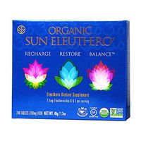 SUN CHLORELLA Organic Sun Eleuthero - 200mg, 240ct