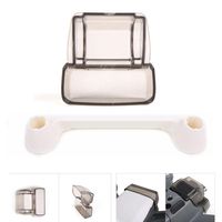 YJYdada Camera Lens Cover & Controller Thumb Guard Cap for DJI Spark Gimbal Accessories (White)