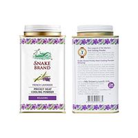 ShopThai55 Thai Products, Prickly Heat Powder Snake Brand,Prickly Heat Cooling Powder,Heat Rash, Relaxing : 140g