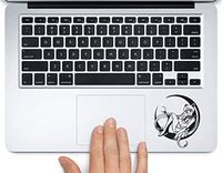 Sailor Moon Sitting Printed Trackpad Clear Vinyl Decal Sticker Compatible with Apple MacBook Pro Air 11" 12" 13" 15" All Years Laptop Trackpad Keyboard (13" Macbook Pro Retina)
