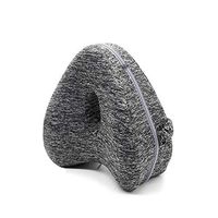 Yeechang Memory Foam Knee Pillow for Side Sleepers,Detachable Washable Pillowcase Improves Circulation and Sleep Quality