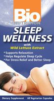 BIO NUTRITION INC, SLEEP WELLNESS, 60 VCAP