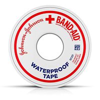 Johnson & Johnson Red Cross First Aid Tapes Waterproof1/2" x 10 yds