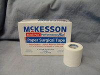 2 Pack McKesson 2" Paper Surgical Tape (12 Rolls) 16-47320