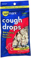 Sunmark Cough Drops - Cherry - 30 ct