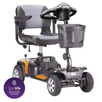 Drive Medical Phoenix HD 4 Wheel Heavy Duty Scooter (Tangerine, 17.5 Inches seat)