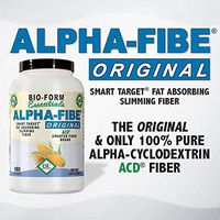 Alpha-Fibe Original Alpha Cyclodextrin Smart Target Weight Loss Fat Blocker for Men & Women (90 Fast-Acting Capsules)
