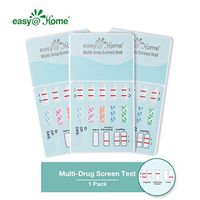 1 Pack Easy@Home 12 Panel Instant Drug Test Kits - Testing Marijuana (THC), BUP,COC,MOP/OPI300, AMP,BAR,BZO,MDMA,MET/mAMP, MTD, OXY,PCP - Urine Dip Drug Testing - #EDOAP-6125B