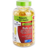 Member's Mark 1200mg Double Strength Wild Alaskan Fresh Fish Oil 200 ct. (Pack of 4) A1