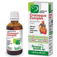 Crataegus Complex Drops | Highest Potency and Purity on The Market | 1.83 Fl oz |Supports Cardiovascular Health | Fatigue & Tired Feeling. Homeopathic Medicine