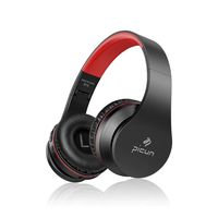 SLUB Bluetooth 5.0 Headphones Over Ear Wireless/Wired/TF Built in Mic 28H Play Time Hi-Fi Deep Bass HD Stereo Sports Active Noise Cancelling Foldable Headset Touch-Control for Cell Phone/PC