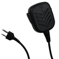 AOER Waterproof Rainproof Shoulder Remote Speaker Mic Microphone for 2 pin Midland LXT210 LXT216 G227 G300 GXT500 GXT600 ect.