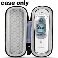 Case Compatible for Braun Digital Ear ThermoScan 5 IRT6500 / Thermoscan 7 IRT6520 Thermometer Storage Bag fits for Probe Covers(Box Only)