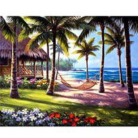 Meidexian888 DIY Diamond Painting, 5D Embroidery Paintings Rhinestone Pasted Cross Stitch Decoration Gift 30x40CM (D)