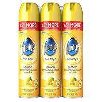 Pledge Furniture Spray, Lemon Scent (14.2 oz., 3 pk.) ES