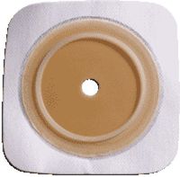 Convatec Sur-fit Natura Durahesive Cut-to-fit Skin Barrier with Flexible Tape Collar 5" L x 5" W Size Square Shape (Box of 10 Each)