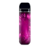 IT'S A SKIN Decal Vinyl Wrap for Smok Novo Pod System Vape Sticker Sleeve Cover/Pink Hearts Flowers